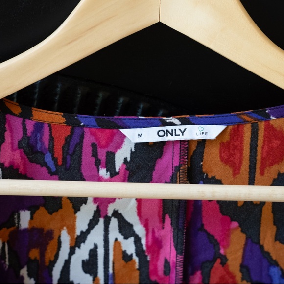 Only Multicolor Abstract Pattern Dress - Picture 2 of 3